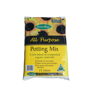 Brunnings All Purpose Potting Mix 25Lt Bag