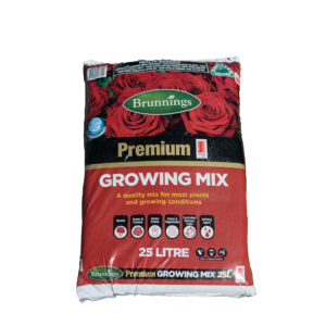 Brunnings Premium Growing Mix 25Lt Bag