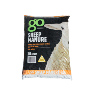 Go Organics Sheep Manure 30Lt Bag