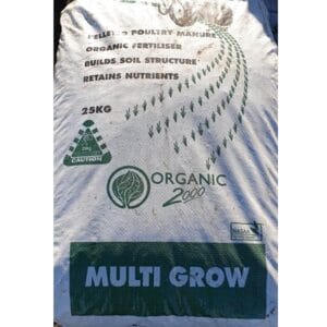 Organic 2000 Multi Grow 25Kg Bag