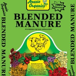Aussie Organics Blended Manure 30Lt Bag