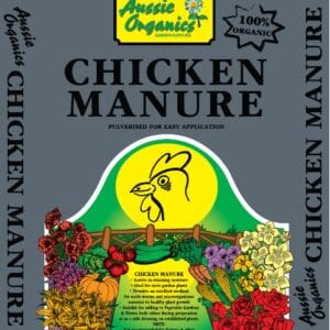 Aussie Organics Chicken Manure 30Lt Bag