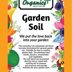 Aussie Organics Garden Soil 25Lt Bag