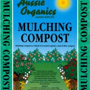 Aussie Organics Mulching Compost 30Lt Bag