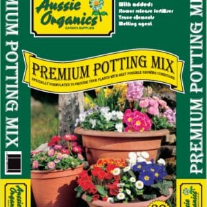 Aussie Organics Premium Potting Mix 30Lt Bag