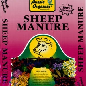 Aussie Organics Sheep Manure 30Lt Bag